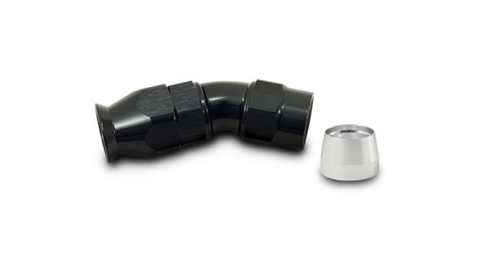 30-Degree High Flow Hose End Fitting -6AN 28306