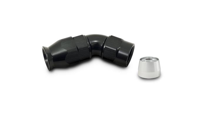45-Degree Hose Fitting for PTFE Lined Hose 28416 45-Degree Hose Fitting for PTFE Lined Hose 28416