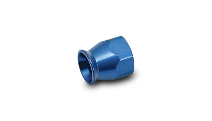 Vibrant -6AN Hose End Socket for PTFE Hose Ends - Blue