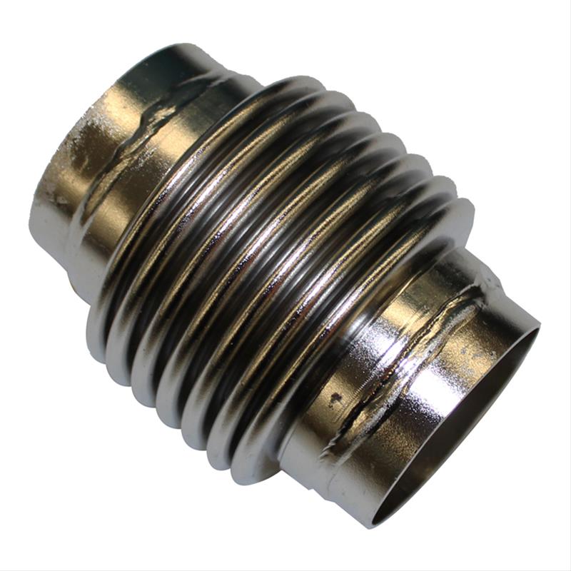 Vibrant SS Flex Coupling without Inner Liner 2.25/" inlet//outlet x 4/" long