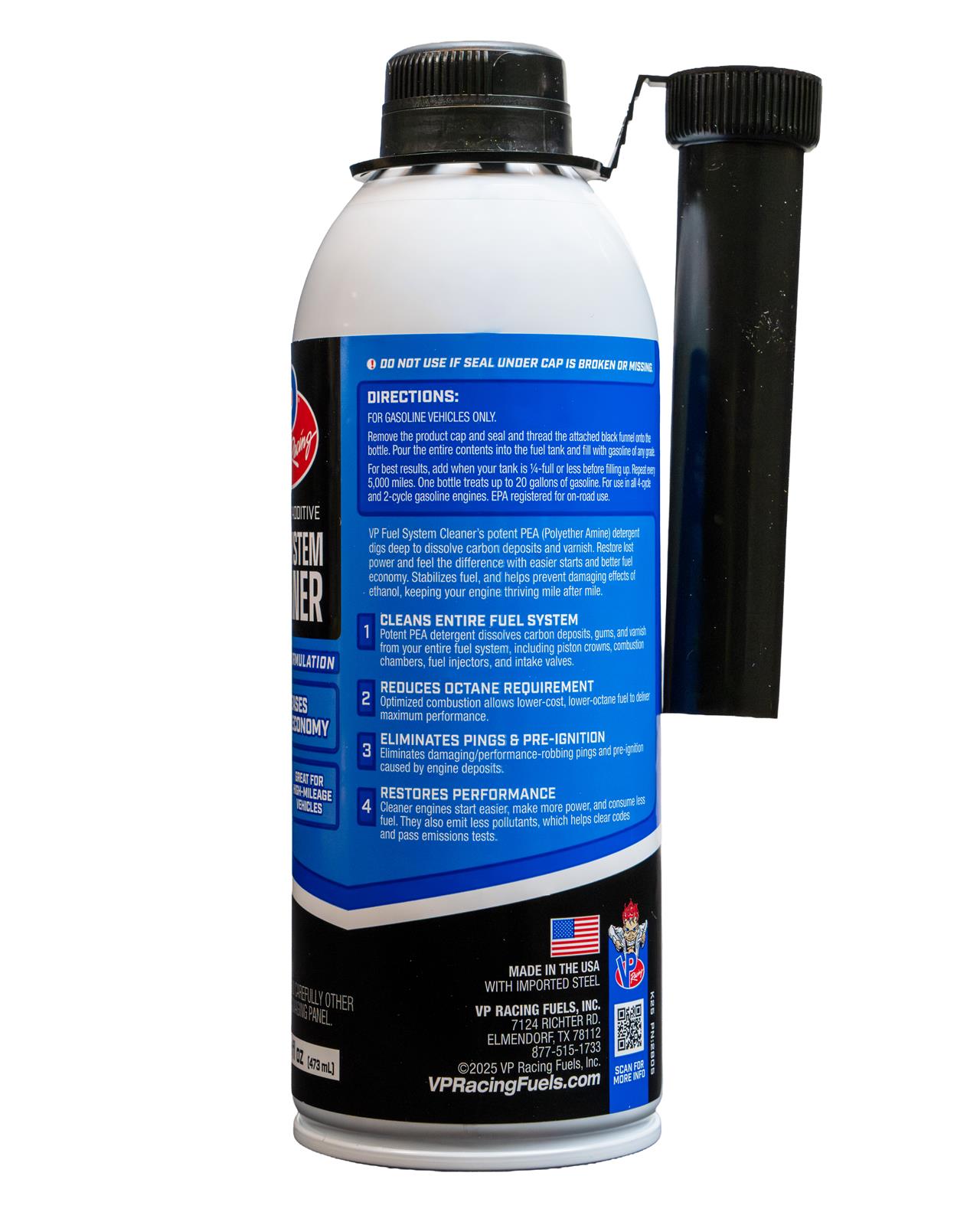 VP Racing 2805 VP Racing Madditive Fuel System Cleaner | Summit Racing
