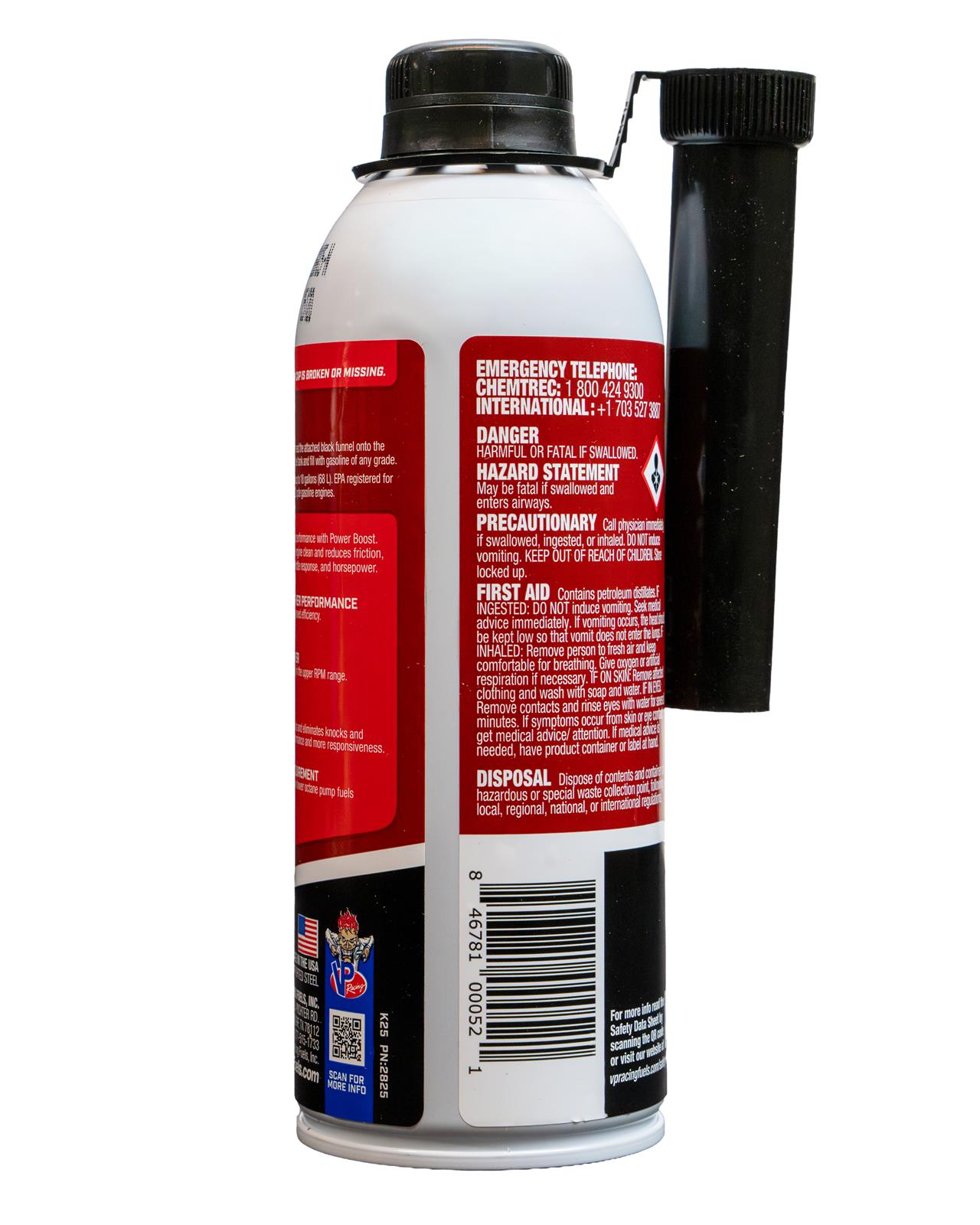 VP Racing 2825 VP Racing Madditive Power Boost Combustion Enhancer