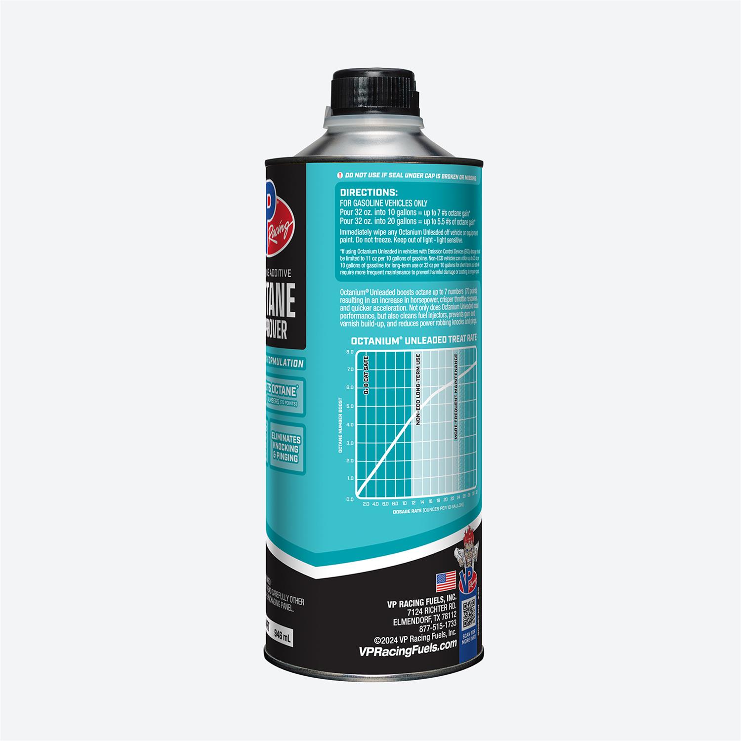 VP Racing 29505 VP Racing Madditive Octanium Unleaded Concentrate