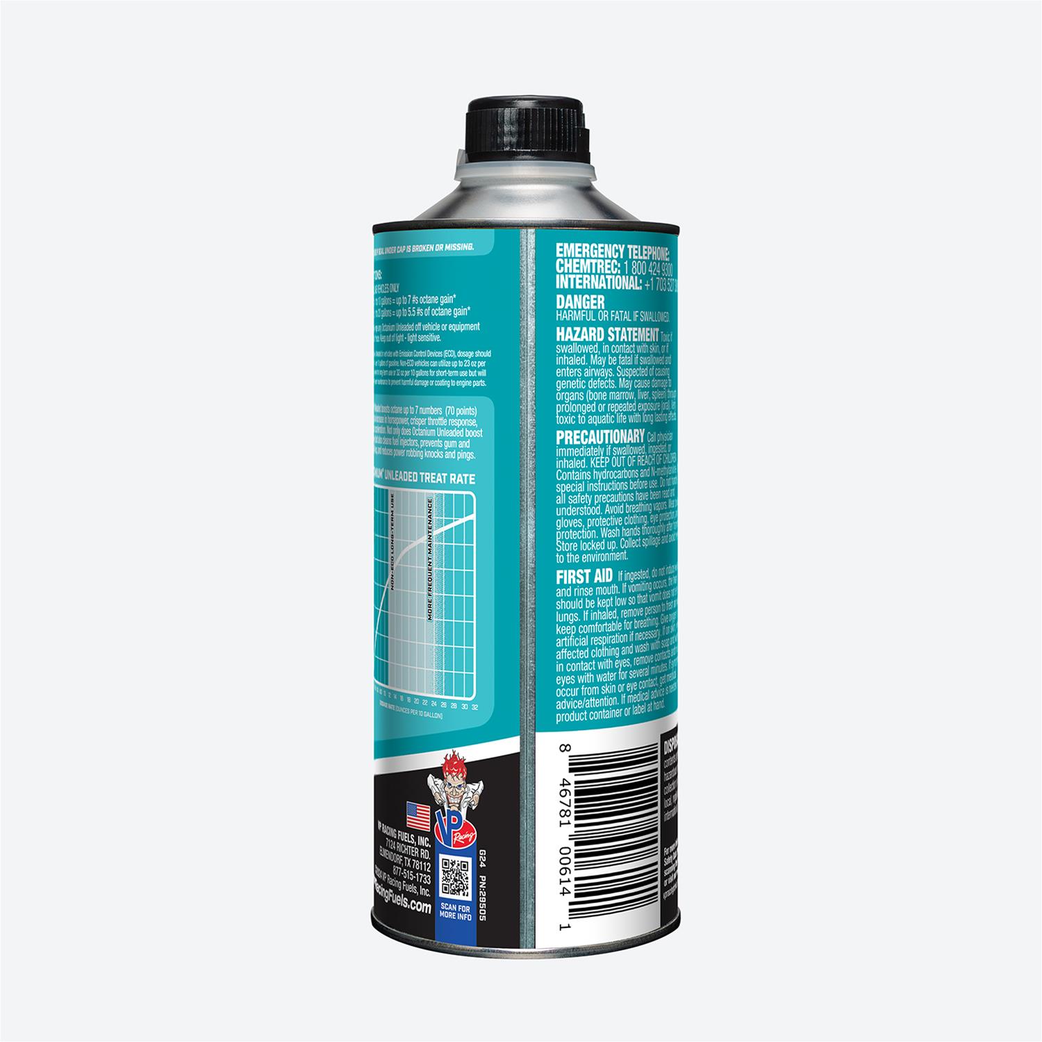VP Racing 29505 VP Racing Madditive Octanium Unleaded Concentrate