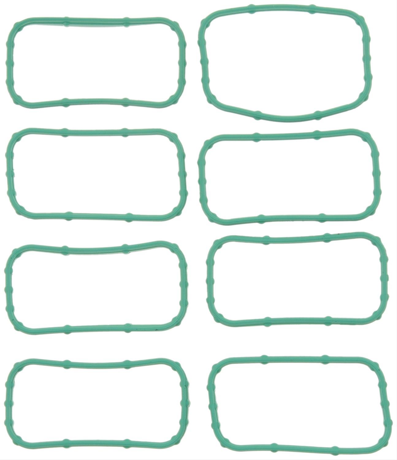 Mahle Original Intake Manifold Gaskets MS19589 Gaskets, Manifold, Intake, Molded Rubber, Stock Port, Chevrolet, Pontiac, LS Engine, Set