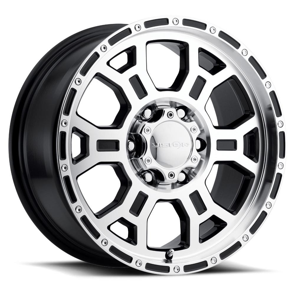 Vision Wheel 372-6861MF0 Vision Off-Road 372 Raptor Series Gloss Black ...