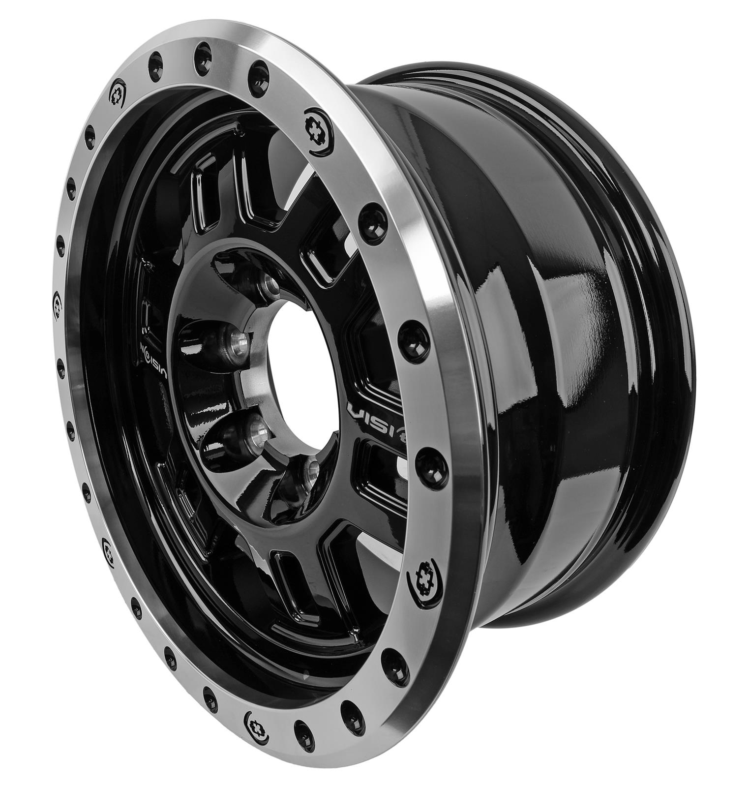 Vision Wheel 398-6783GBML0 Vision Off-Road 398 Manx Gloss Black Wheels ...