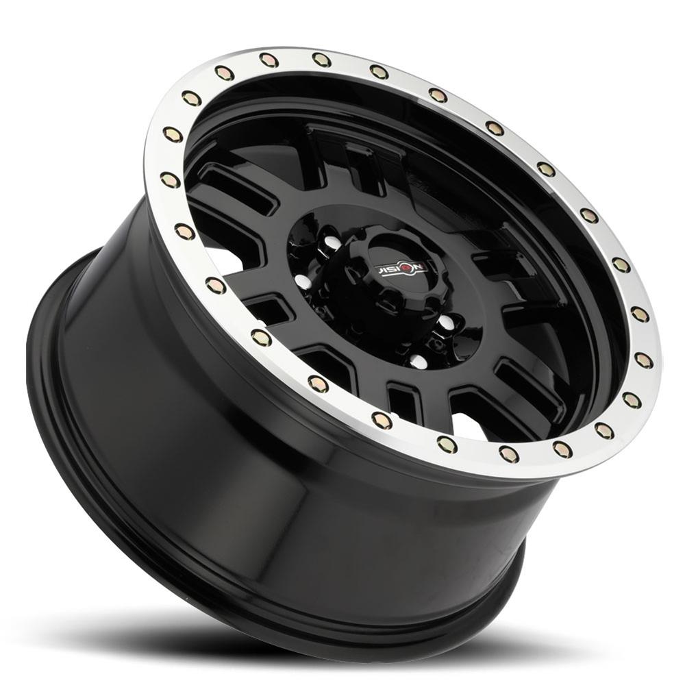 Vision Wheel 398-8987GBML12 Vision Off-Road 398 Manx Gloss Black Wheels ...