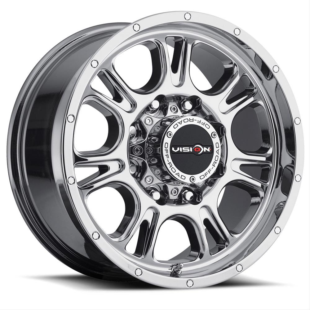 Vision Wheel 399-2965C12 Vision Off-Road 399 Fury Series Chrome Wheels ...