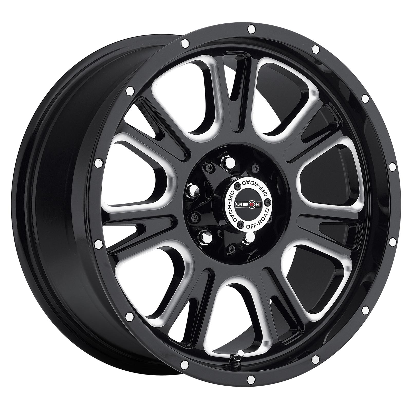 Vision Wheel 399-2983MS-12 Vision Off-Road 399 Fury Series Gloss