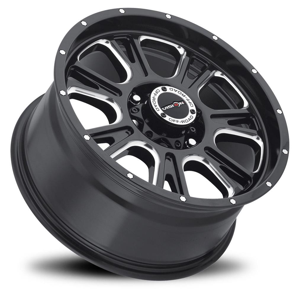 Vision Wheel 399-7873MS0 Vision Off-Road 399 Fury Series Gloss