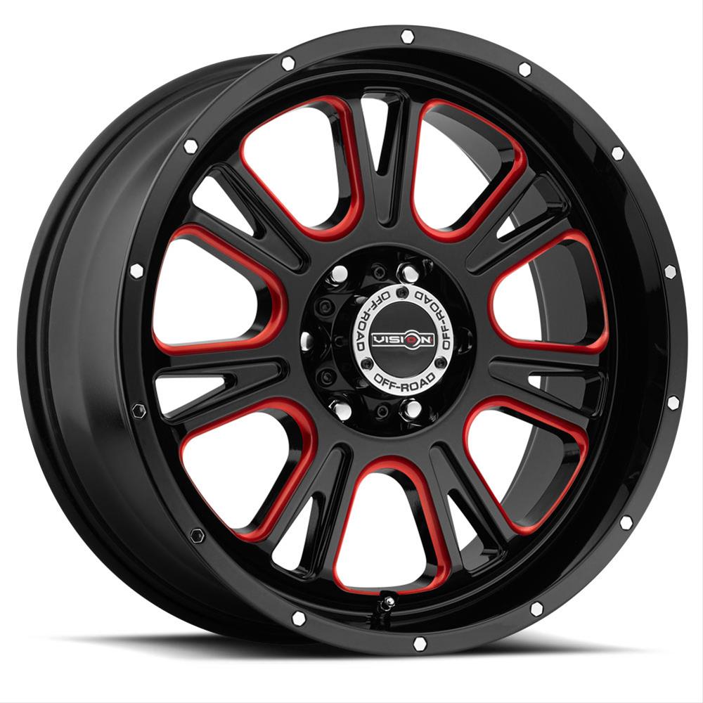 Vision Wheel 399-7873BCR0 Vision Off-Road 399 Fury Series Gloss