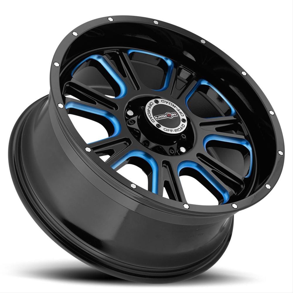 Vision Wheel 399-2985BCB12 Vision Off-Road 399 Fury Series Gloss