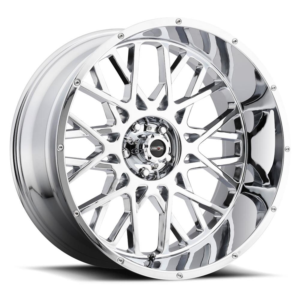 Vision Off-Road 412 Rocker Series Chrome Wheels