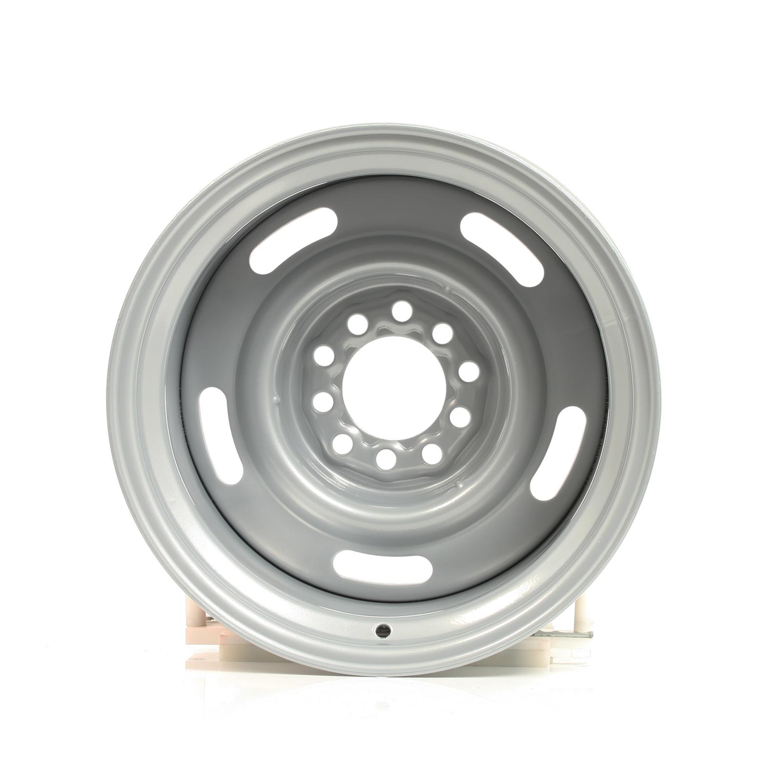 Vision American Muscle 55 Rally Series Silver Wheels | Summit Racing