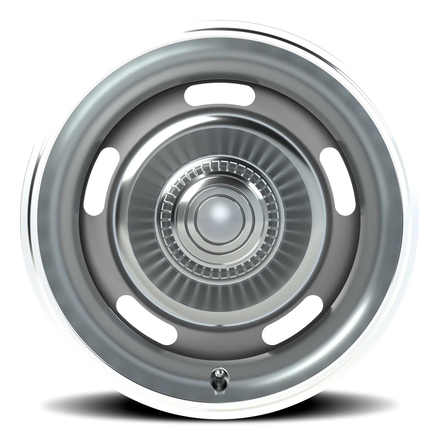 Vision Wheel 55-5761 Vision American Muscle 55 Rally Series Silver