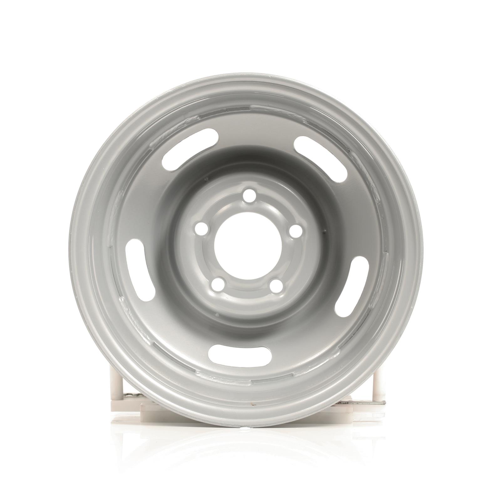 Vision American Muscle 55 Rally Series Silver Wheels | Summit Racing