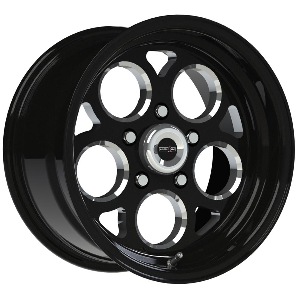 Vision American Muscle 561 Sport Mag Series Gloss Black Wheels with