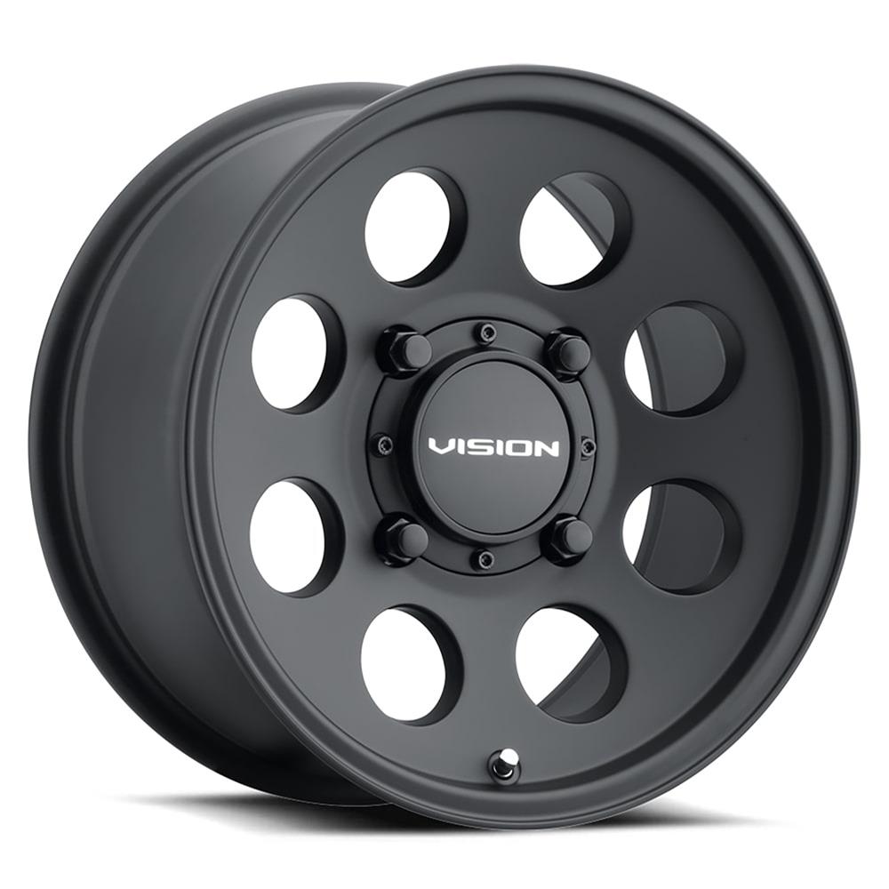 Vision Wheel 56VT5665SB0 Vision Wheel 56 Midway Series Satin Black