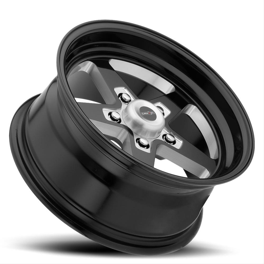 Vision Wheel 571-7412B-24 Vision American Muscle 571 Sport Star II