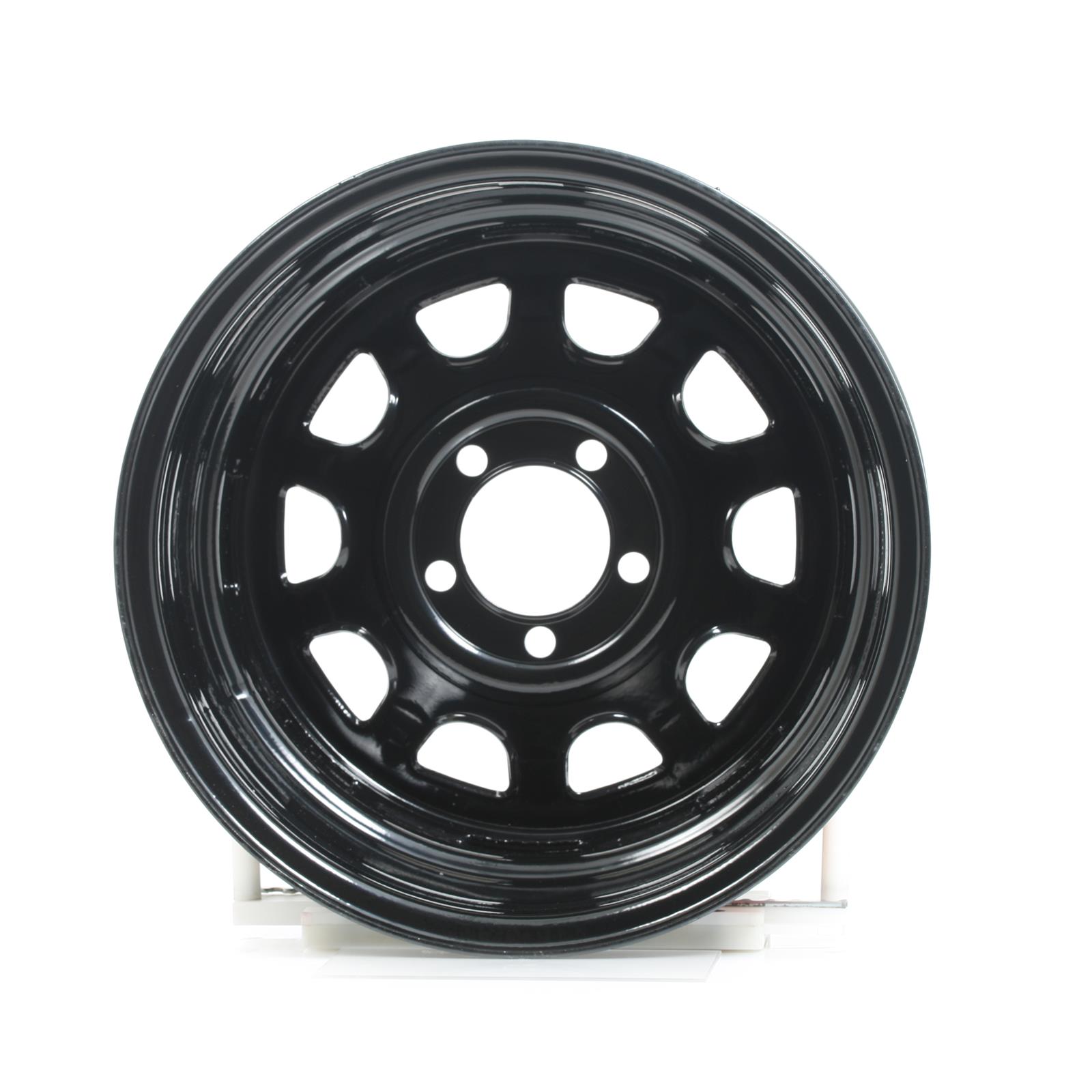 Vision Wheel 84H6865NS Vision HD 84 D Window Series Black Wheels