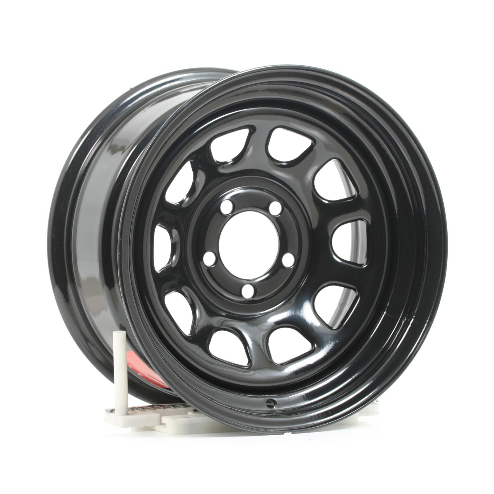 Vision Wheel 84H6865NS Vision HD 84 D Window Series Black Wheels