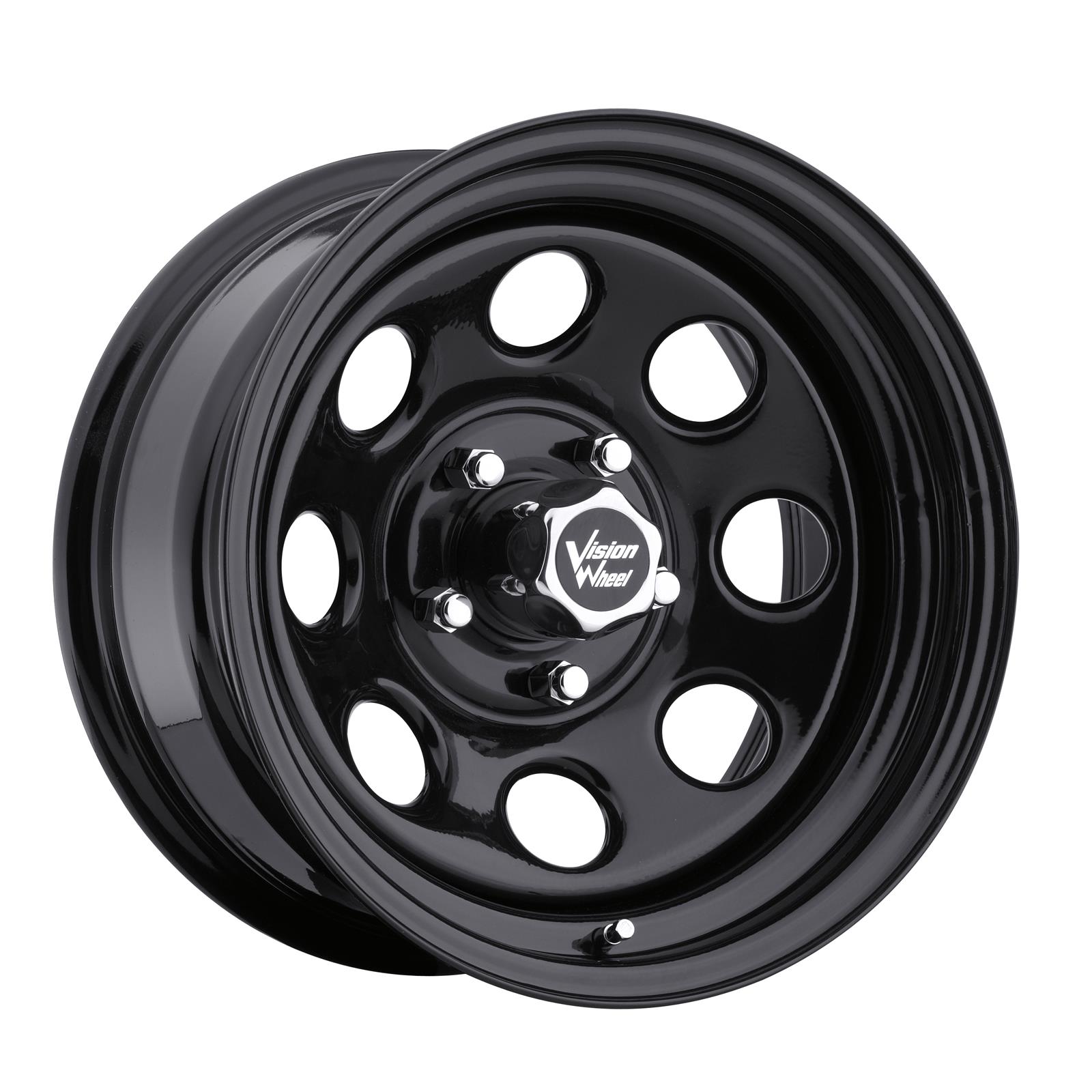 Vision Wheel 85H5765NS Vision HD 85 Soft 8 Series Black Wheels