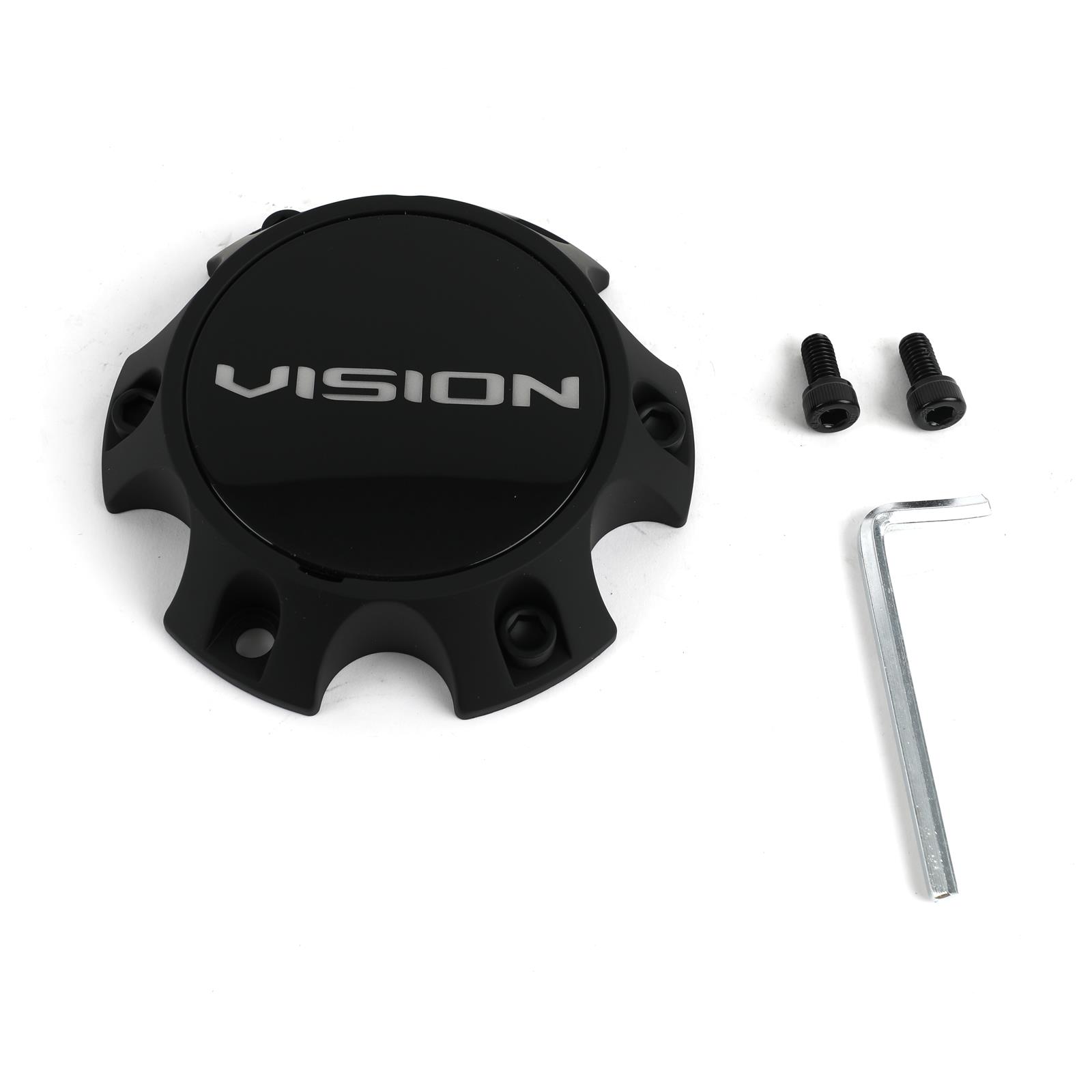 Vision Wheel C354SB6V Vision Wheel Center Caps Summit Racing