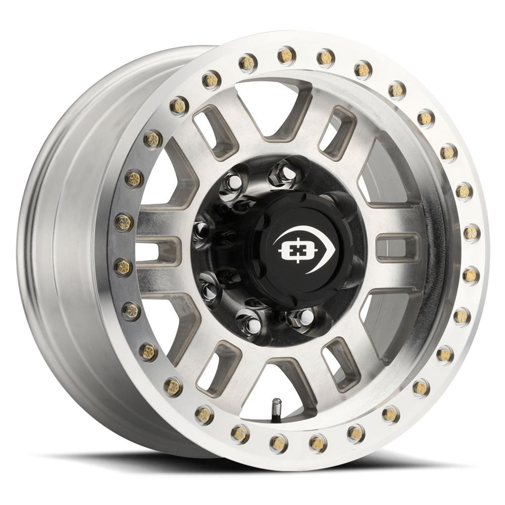 Vision Wheel 398-5865ACMF-19 Vision Off-Road 398 Manx As-Cast Wheels with  Machined Face and Lip | Summit Racing