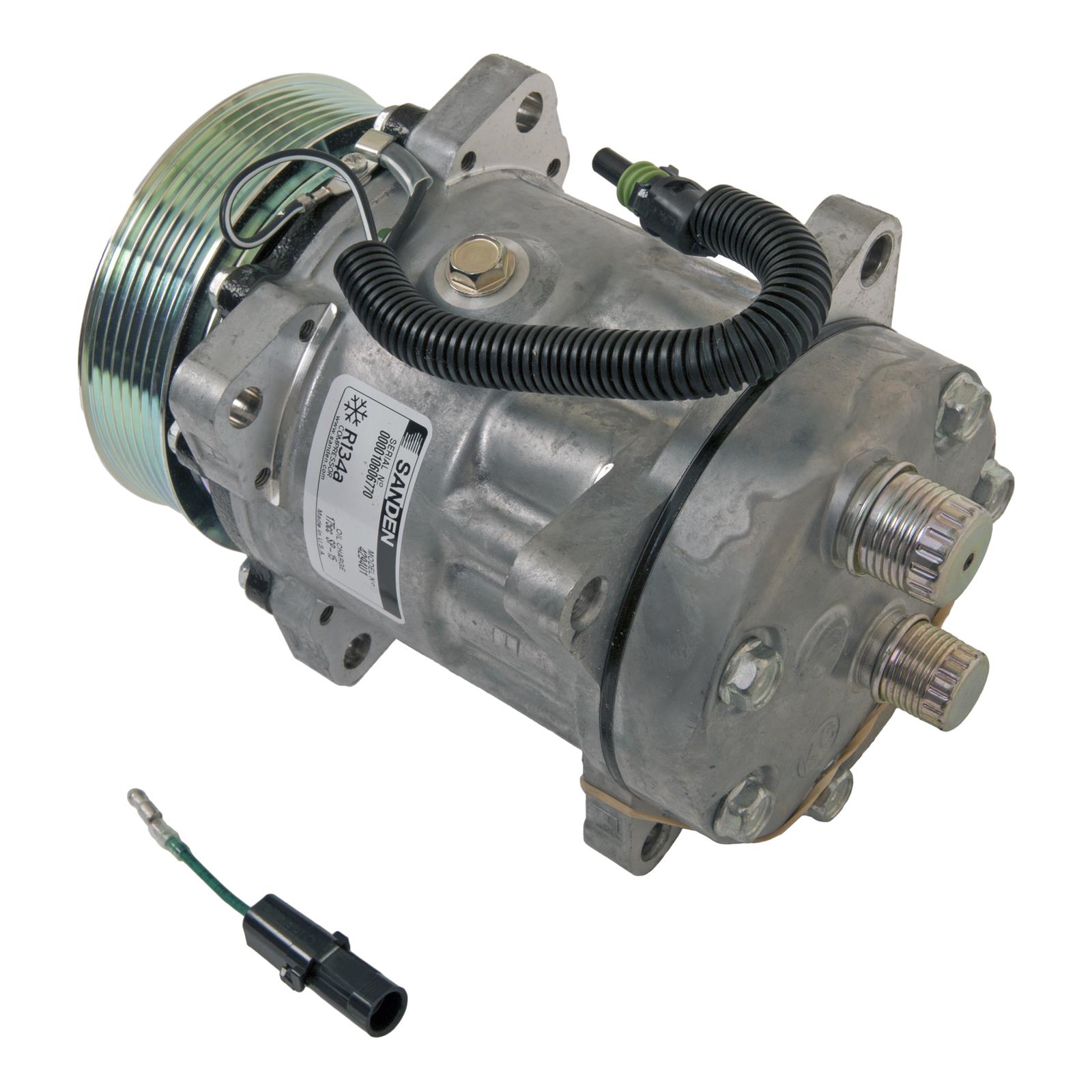 Vintage Air 047007 Vintage Air Sanden Air Conditioning Compressors