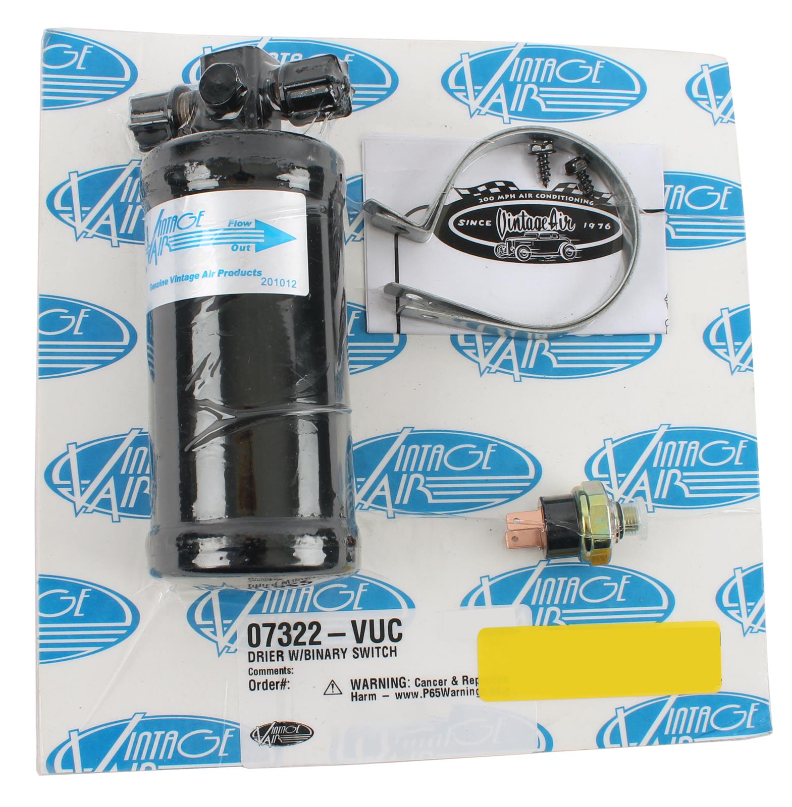 Vintage Air 07322VUC Vintage Air Driers Summit Racing