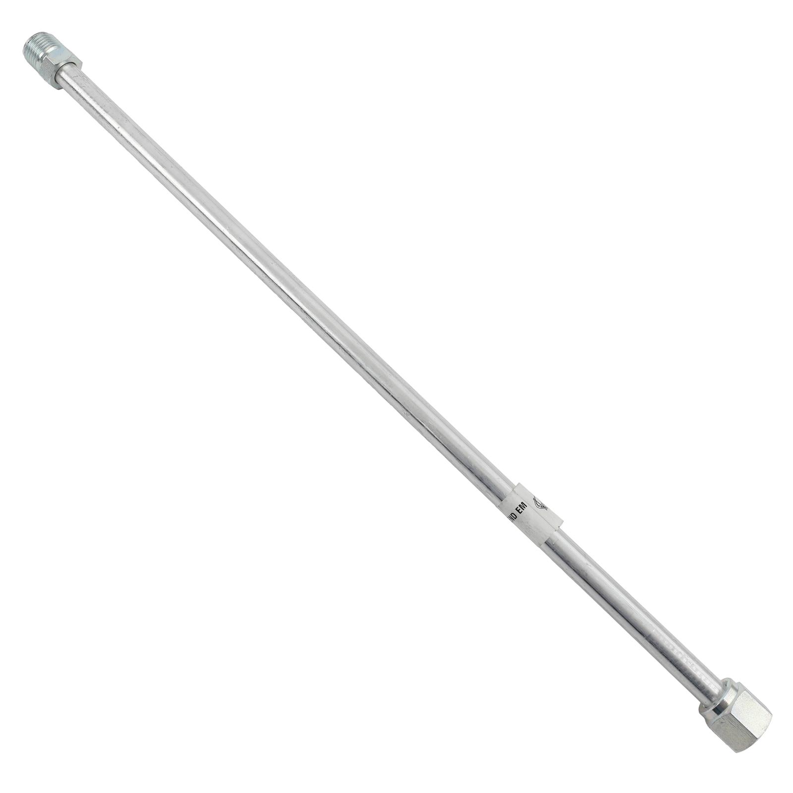 Vintage Air U-Bend-Em Refrigerant Lines 12519-VCD Line, U-Bend-Em, Aluminum, Natural, 18 in. Length, #8 Male, #8 Female, Each