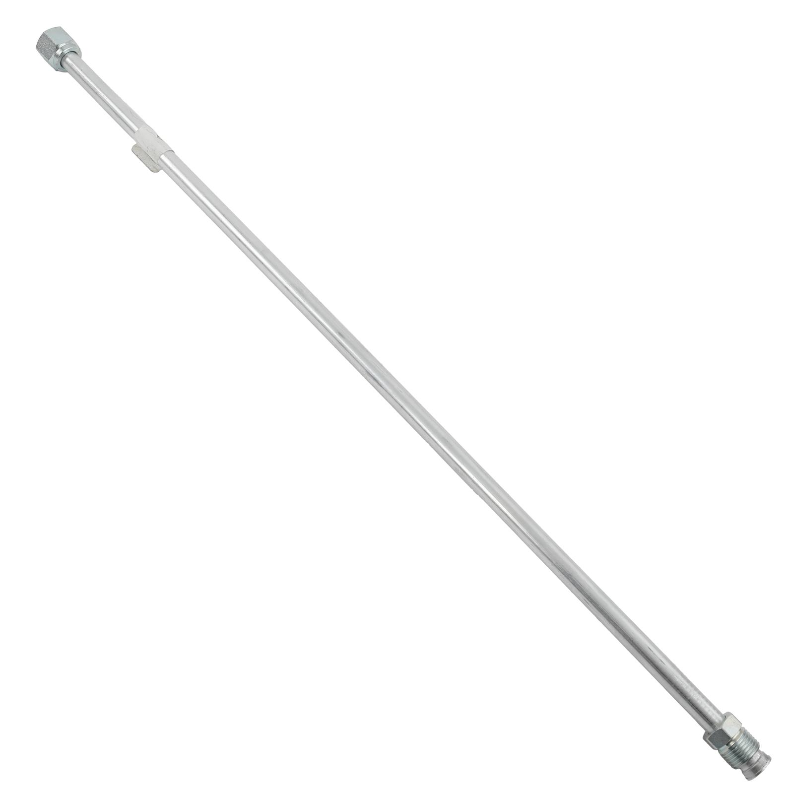 Vintage Air U-Bend-Em Refrigerant Lines 12525-VCD Line, U-Bend-Em, Aluminum, Natural, 24 in. Length, #8 Male, #8 Female, Each