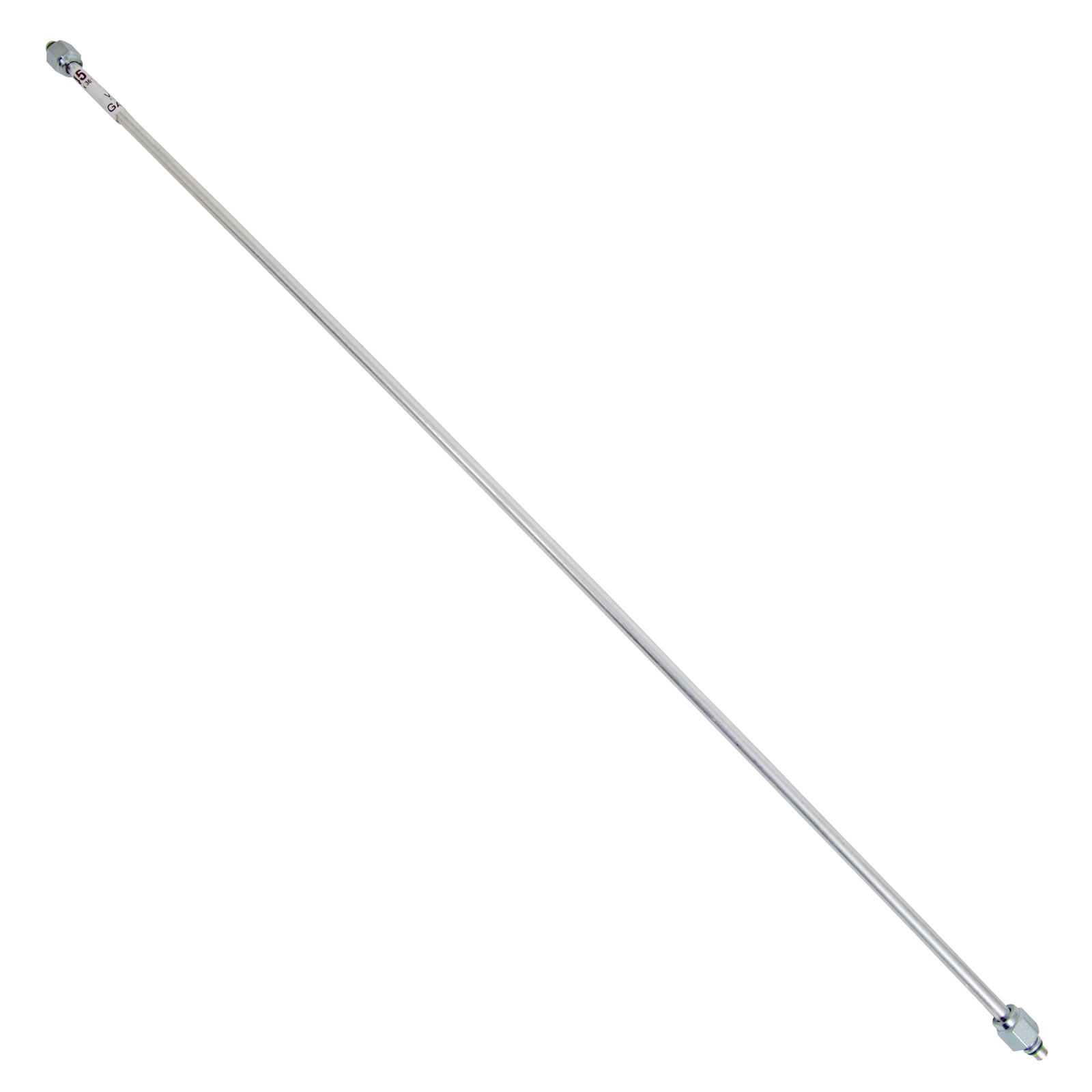 Vintage Air U-Bend-Em Refrigerant Lines 125745 Line, U-Bend-Em, Aluminum, Natural, 36 in. Length, -6 AN Female O-ring Fittings, Each