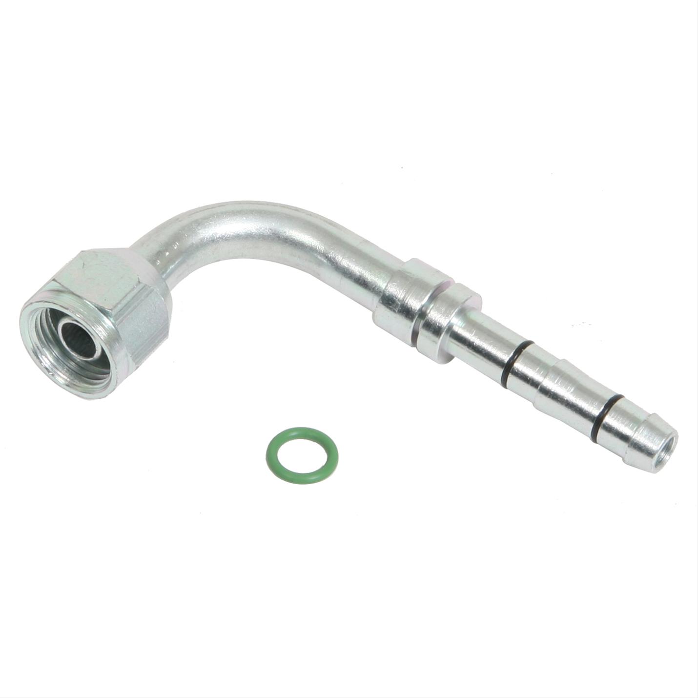 Vintage Air E-Z Clip Conditioning Hose Ends 347360-VUR A/C End, #6 Conditioning, 90 Degree, Clip, For A/C hose, Each