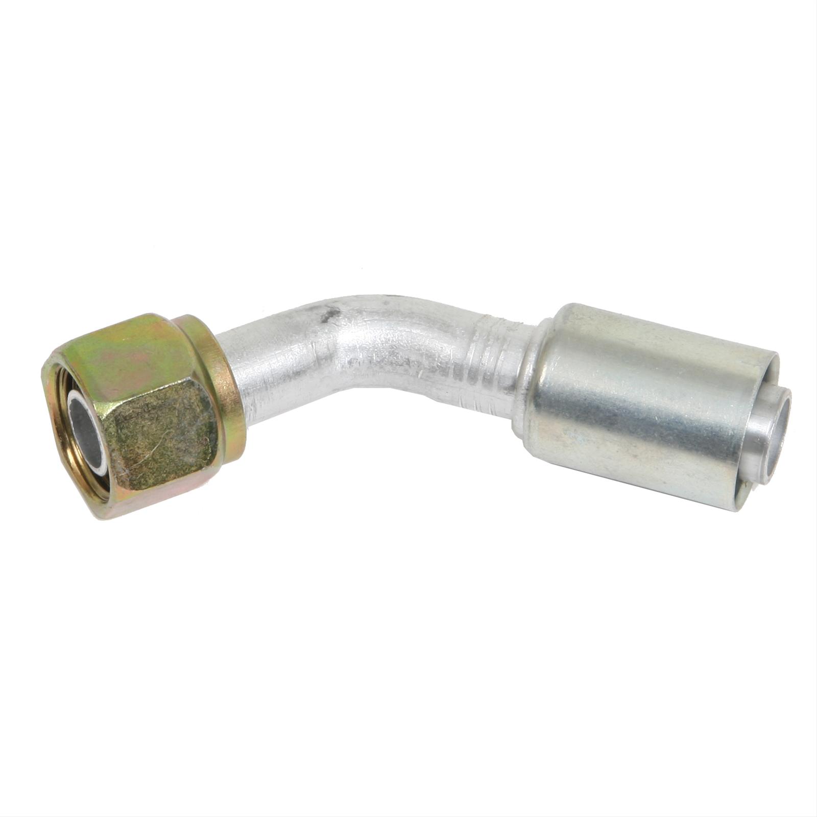 Vintage Air Beadlock Heater Fittings 354200 Fitting, 45 Degree, Hose, -10 Hose End, 5/8 in. Hose, Each