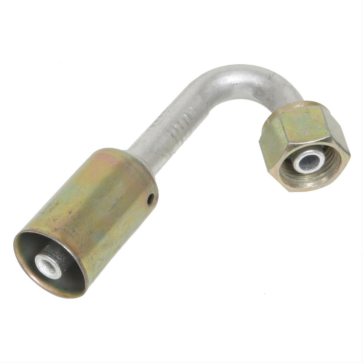 Vintage Air Beadlock O-Ring Conditioning Hose Ends 35841-VUG A/C End, #6 Conditioning, 135 Degree, Beadlock, For A/C Standard Hose, Each
