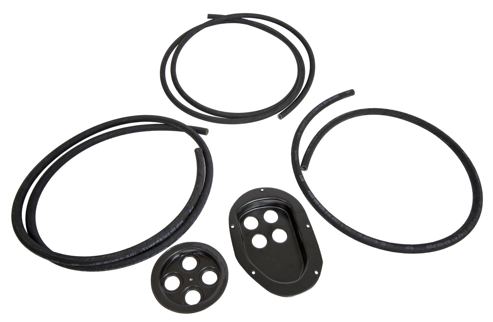 Vintage Air 526661 Vintage Air EZ Clip Refrigerant Hose Kits Summit