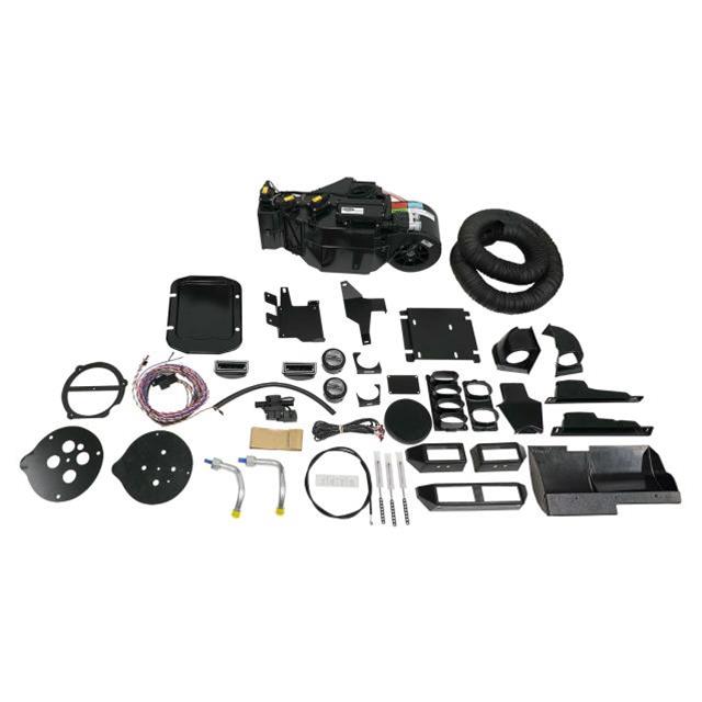 Vintage Air SureFit Evaporator Kits 561553 Conditioning Kits, Behind Dash Evaporator, Brackets, Louvers, Wiring Harness, Plastic, with 4-vent Plenum, without Factory Air, Chevy, Kit
