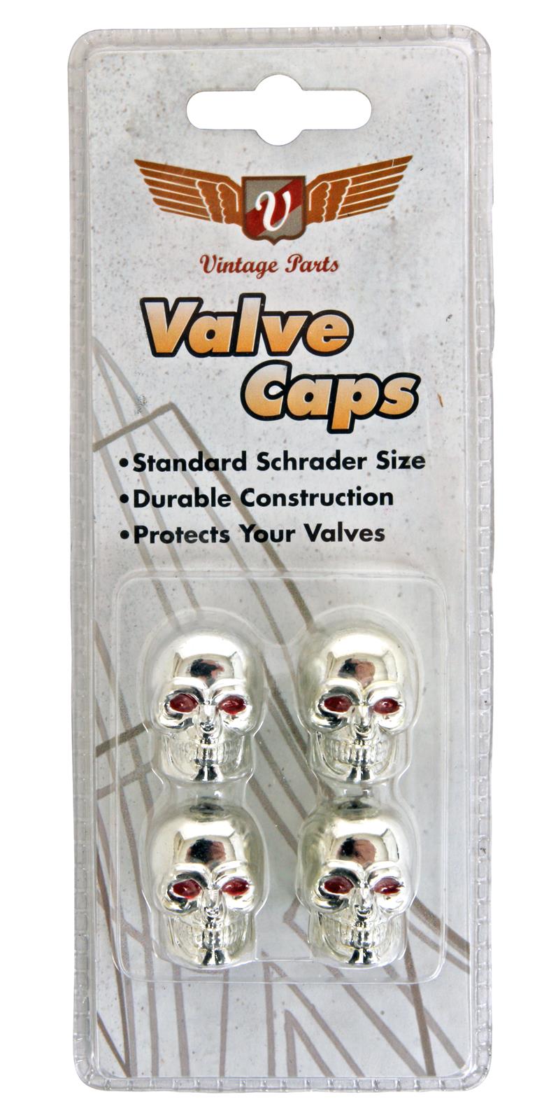 skull valve stem caps