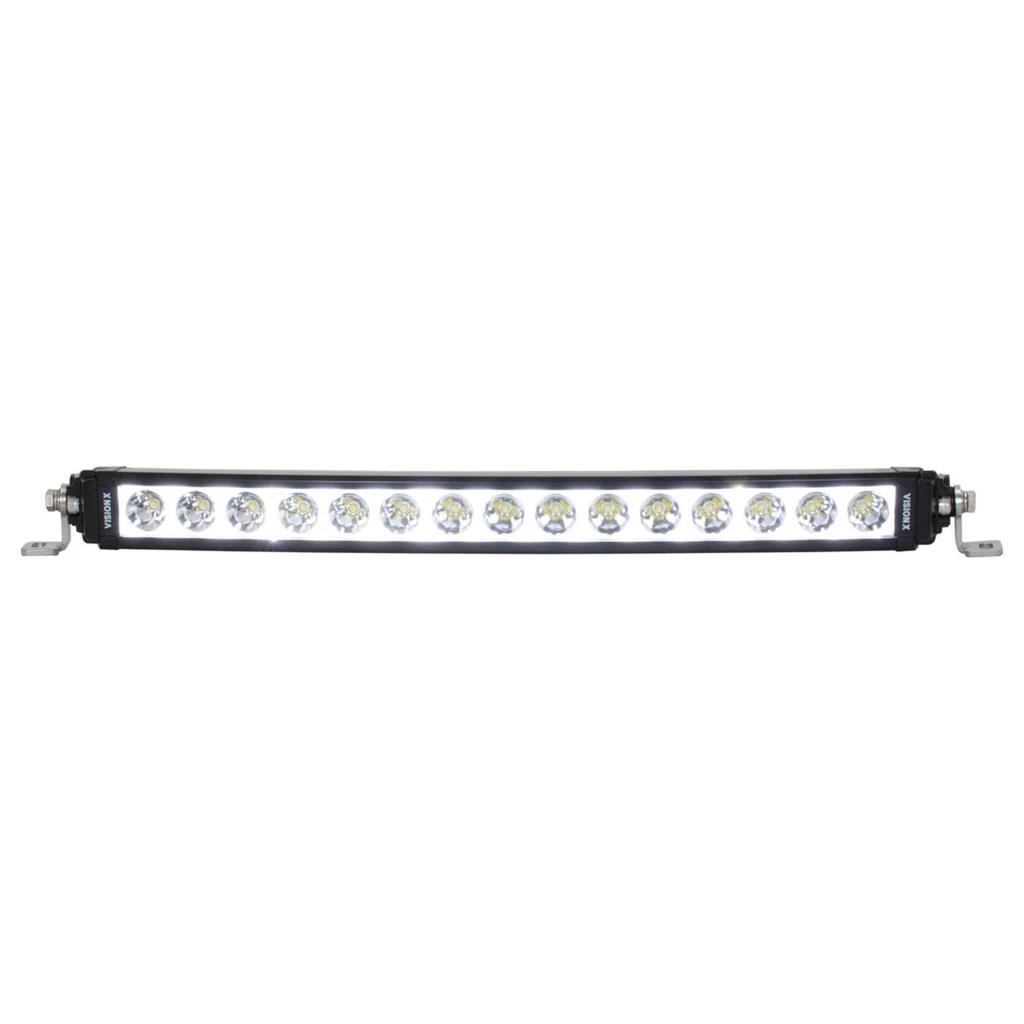 Vision X XPL Curved Halo Series 5,618 Lumens 20 Inch LED Light Bar 2520717 Auxiliary Lights, Bar, 20.00 in., Rectangular, 15 White LEDs, Aluminum Housing, Black, 75 Watts, Lumens, Each thumbnail 3