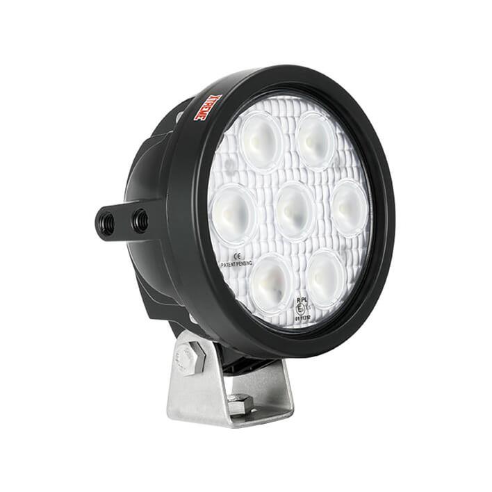 Vision X Utility Market Xtreme Series LED Lights 4004719 Auxiliary 4" ROUND UTILITY MARKET XTREME BLACK 7 5W LED'S 10° NARROW thumbnail 2