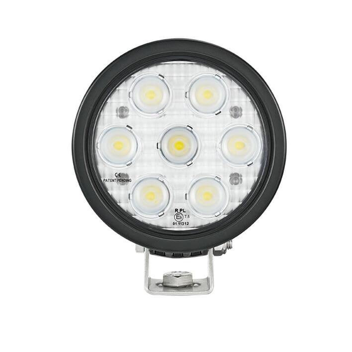 Vision X Utility Market Xtreme Series LED Lights 4004719 Auxiliary 4" ROUND UTILITY MARKET XTREME BLACK 7 5W LED'S 10° NARROW thumbnail 4