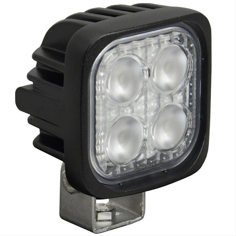 Vision X Duralux Series LED Work Lights 9895499 Auxiliary Light, LED, Flood, Clear Lens, Black Aluminum Housing, Each thumbnail 2