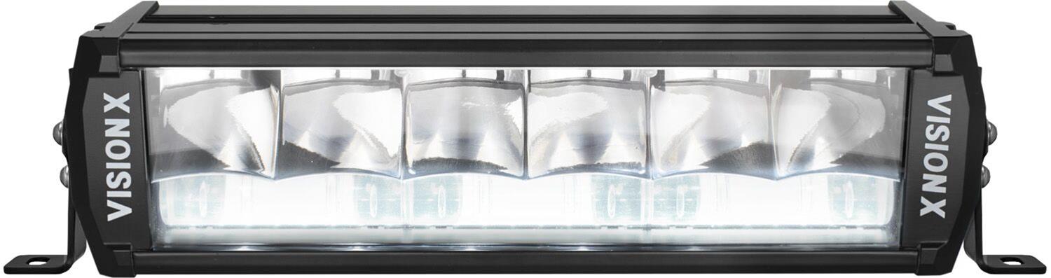 Vision X Shocker Series 3,550/6,420 Lumens 12 Inch LED Light Bar 9929705 Bar, Dual Mode, 12.00 in., Rectangular, 6 White/Amber LEDs, Aluminum Housing, Black, 70.0/60.0 Watts, Lumens, Each thumbnail 4