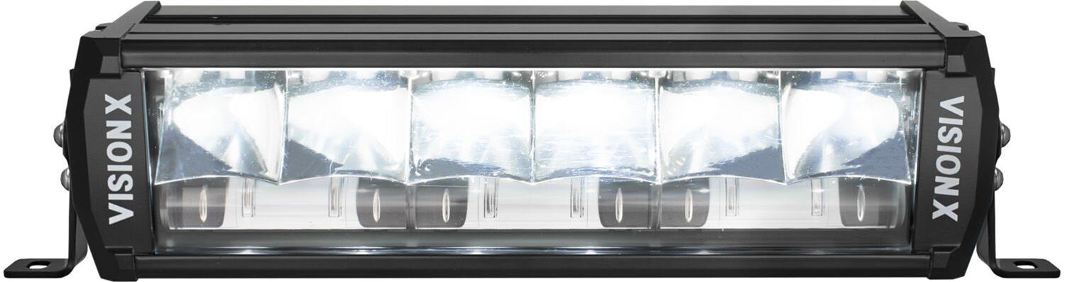 Vision X Shocker Series 3,550/6,420 Lumens 12 Inch LED Light Bar 9929705 Bar, Dual Mode, 12.00 in., Rectangular, 6 White/Amber LEDs, Aluminum Housing, Black, 70.0/60.0 Watts, Lumens, Each thumbnail 3