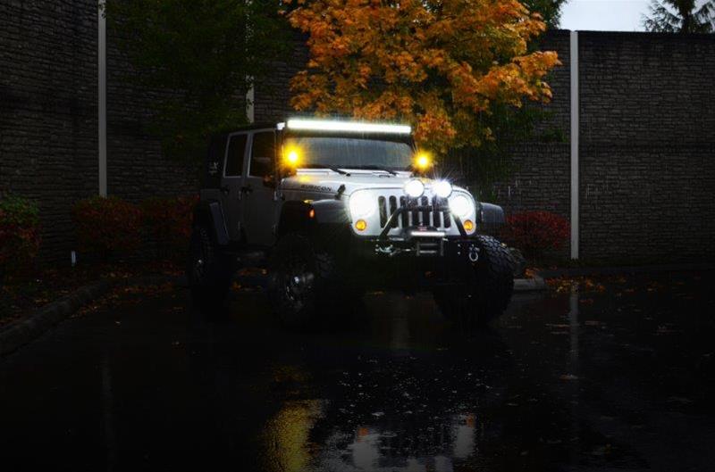 Vision X Vortex Headlights for 2007-2017 WRANGLER - 9892733 Head Lights, 7 in. Round, LED, Clear Lens, Chrome Housing, Jeep, JK, Pair thumbnail 5