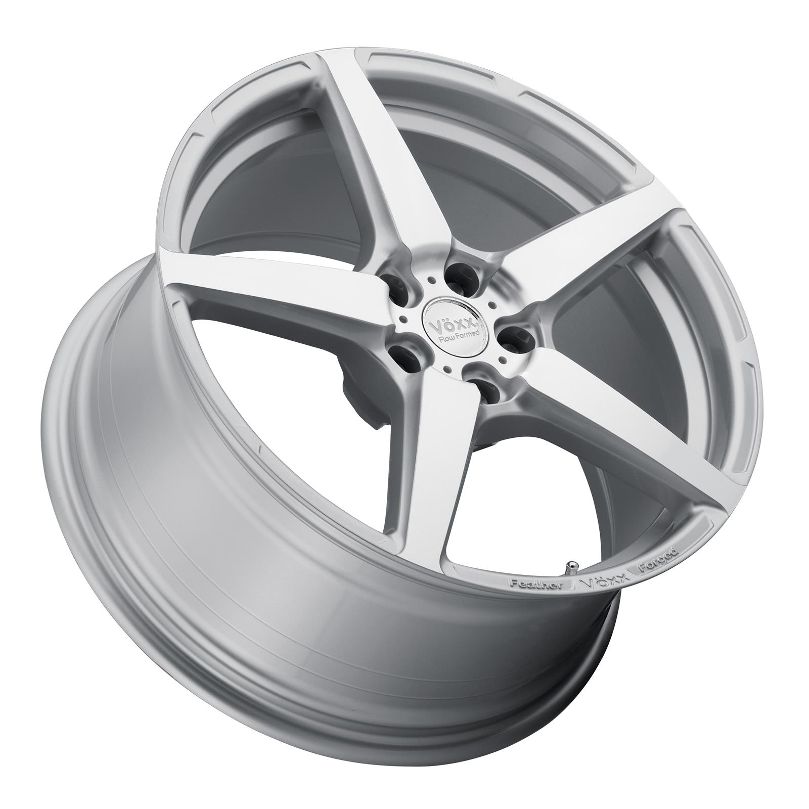 Voxx Wheel MOD 210-5112-29 SMF Voxx Modena Matte Silver Wheels with ...