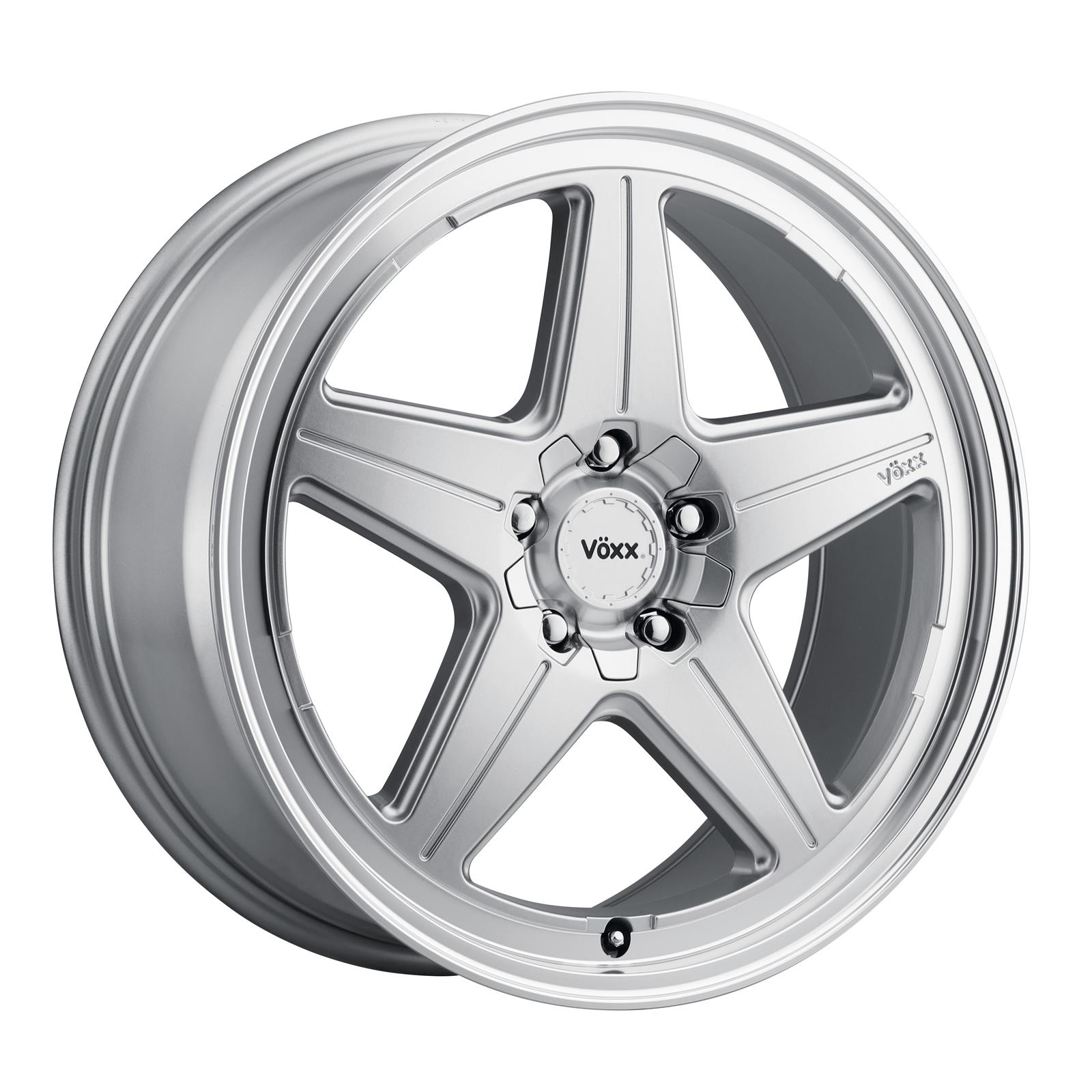 Voxx Wheel NES 775-5008-40 SML Voxx Nesso Matte Silver Wheels with ...