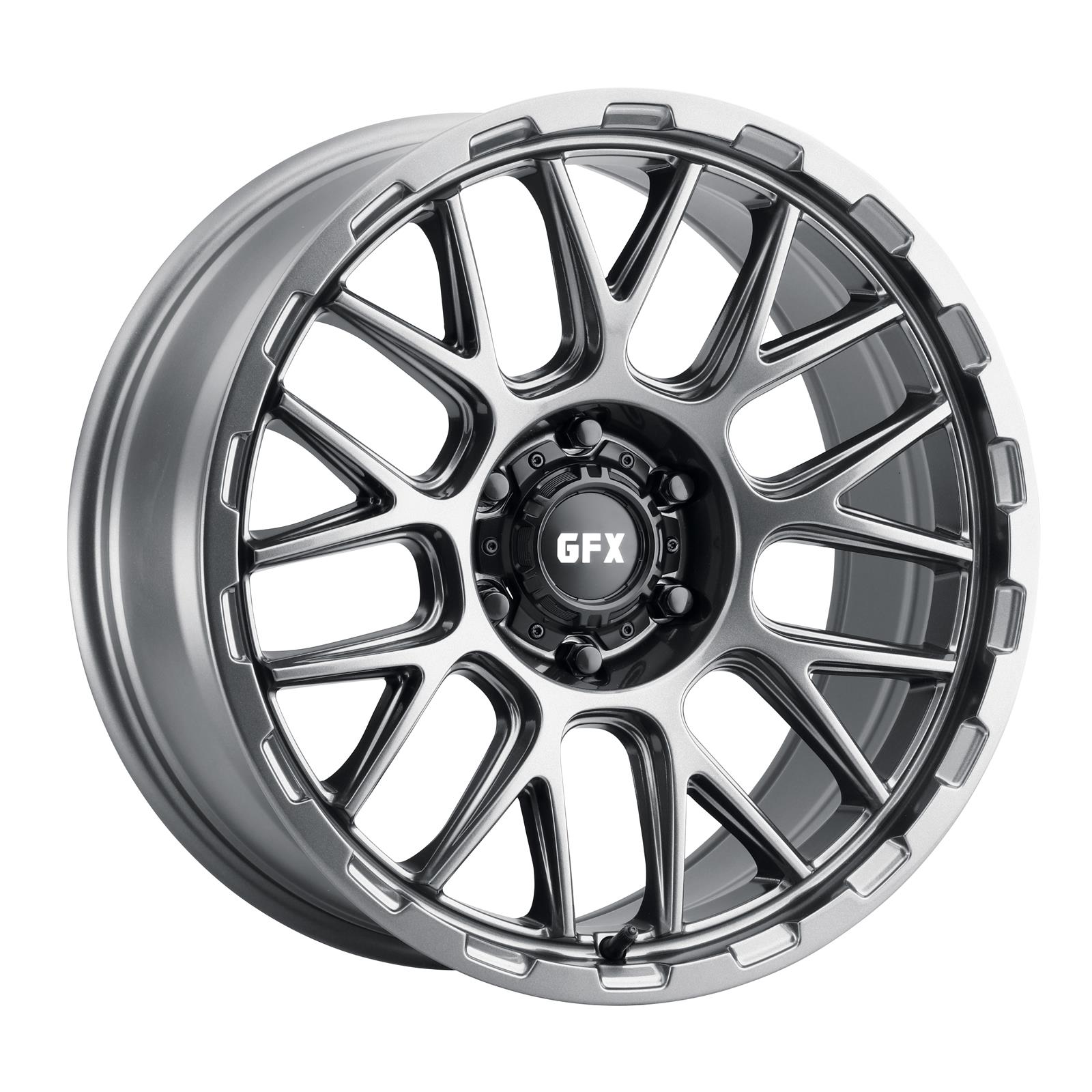 Voxx Wheel TM7 290-6135-12 GM Voxx G-FX TM7 Matte Gunmetal Wheels ...